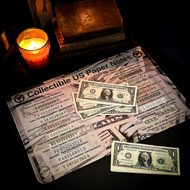 COLLECTIBLE US PAPER NOTES HUNTING | 11" X 17"