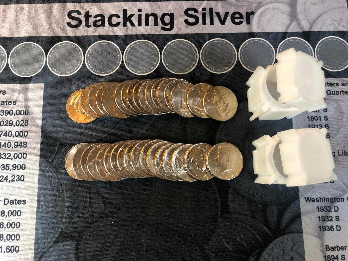 NIFC Half Dollar Set 2002-2024 (both P and D Mints)