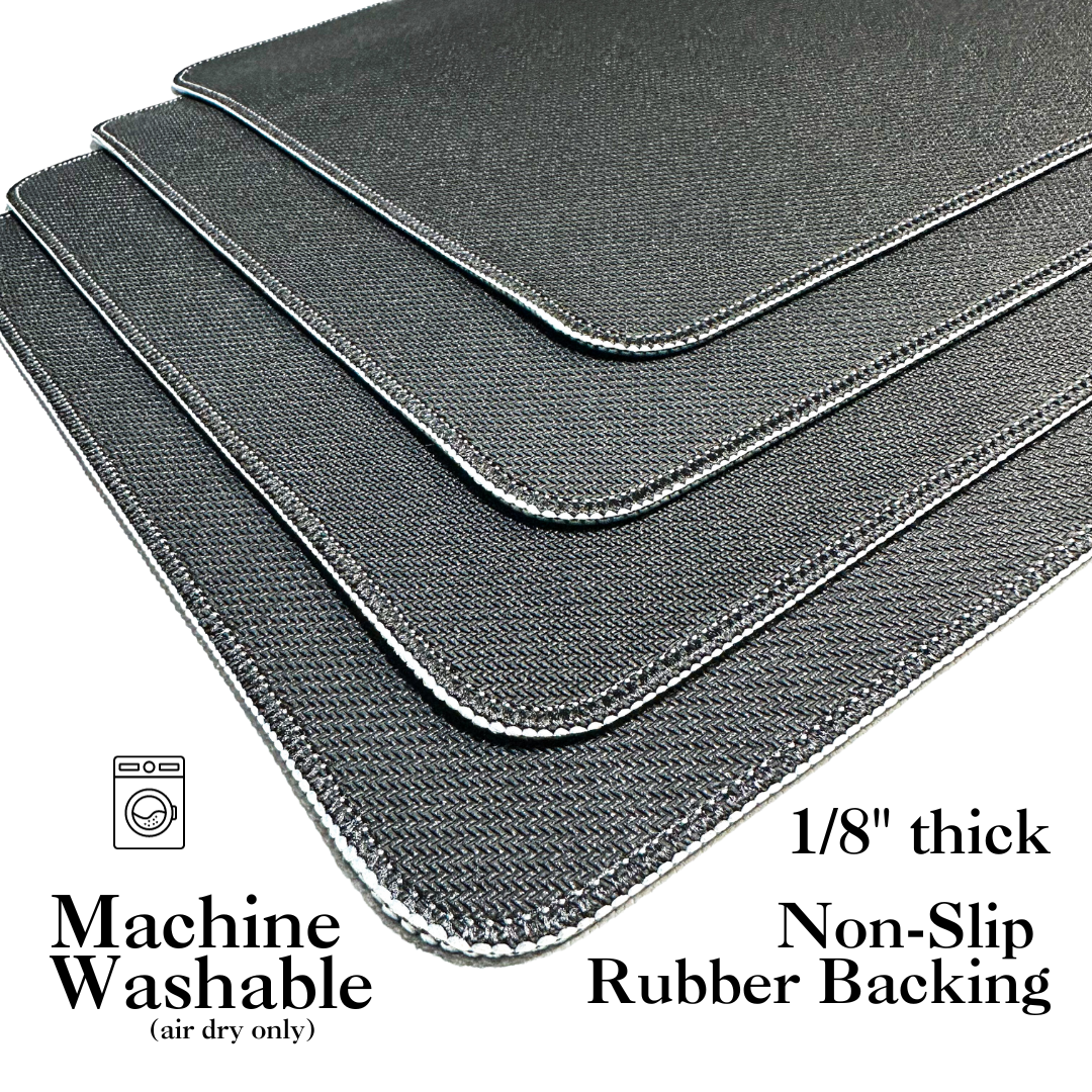 High-quality penny coin roll hunting mat made by Rob Finds Treasure showcasing superior craftsmanship and a durable non-slip surface on the backside, ensuring a reliable and premium experience for coin enthusiasts