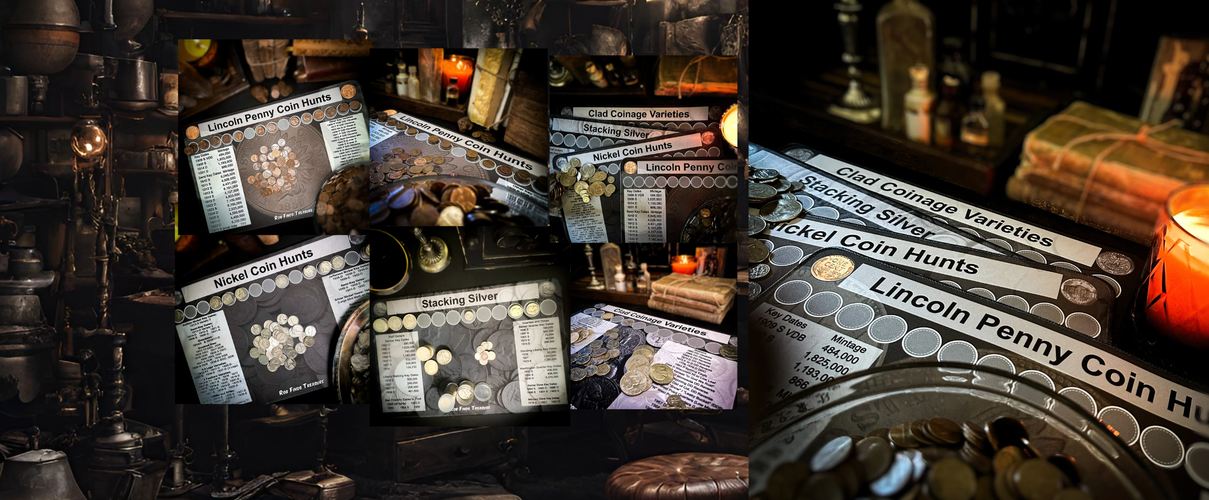 Coin Hunting Mats