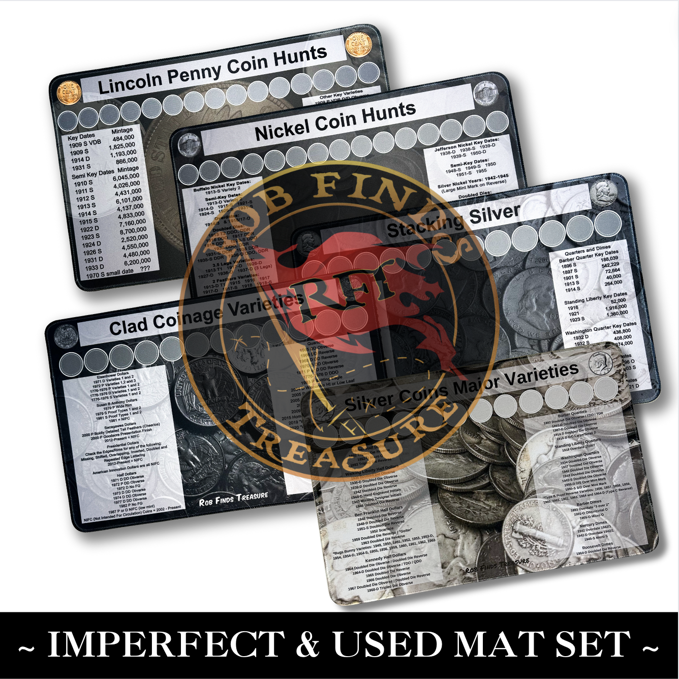 "IMPERFECT & USED" MAT SET